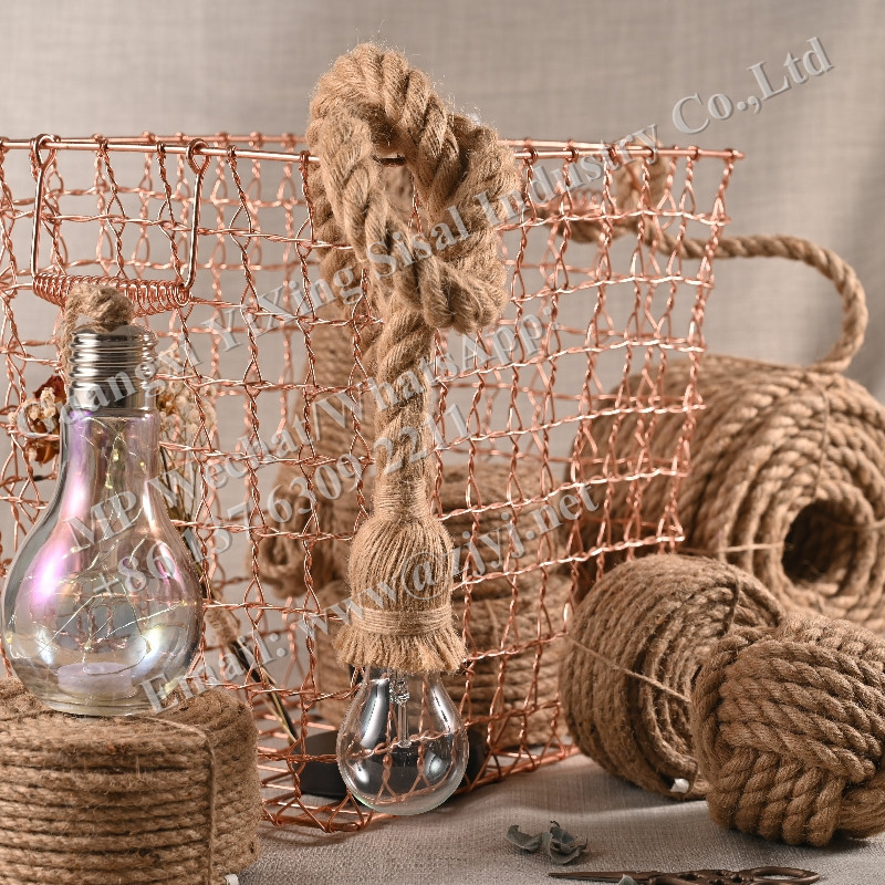 Jute rope for gardening