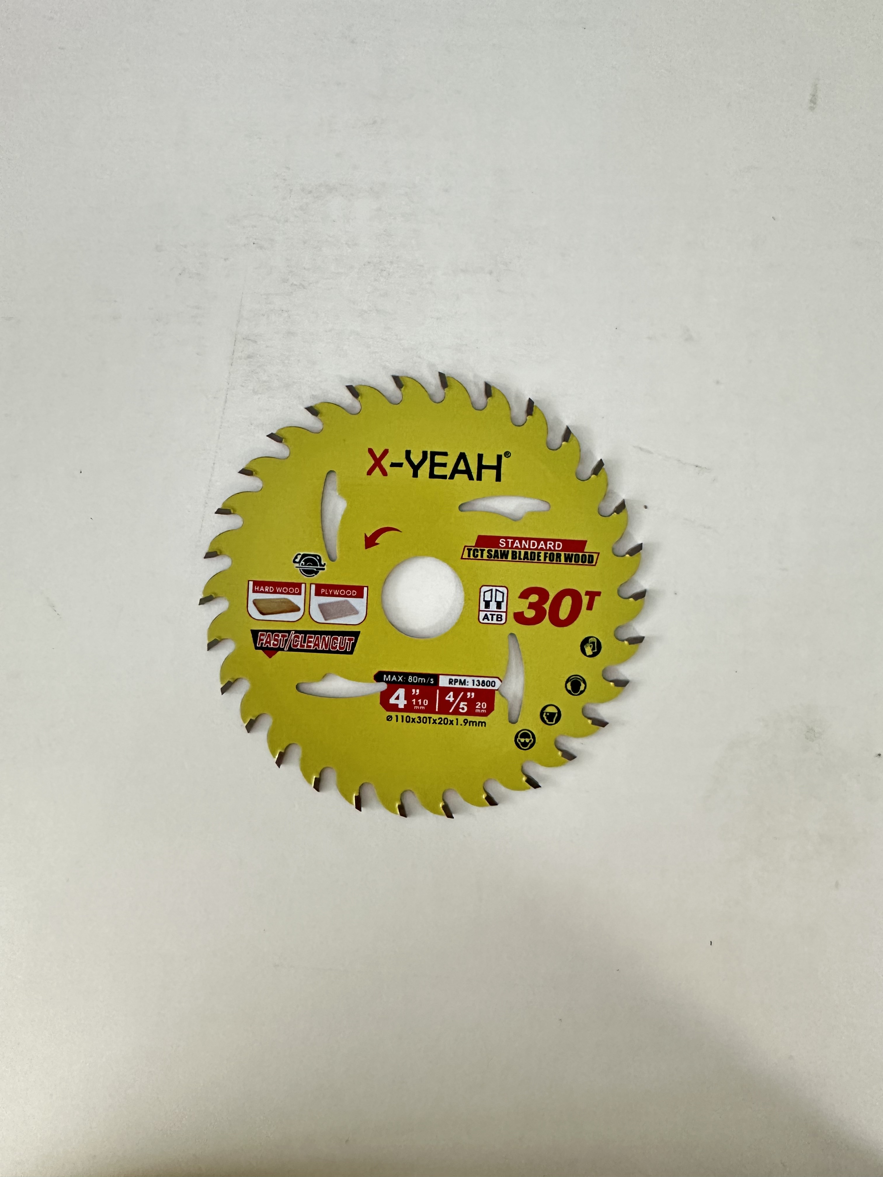 X-YEAH 110mm*30T General purpose woodworking saw blade