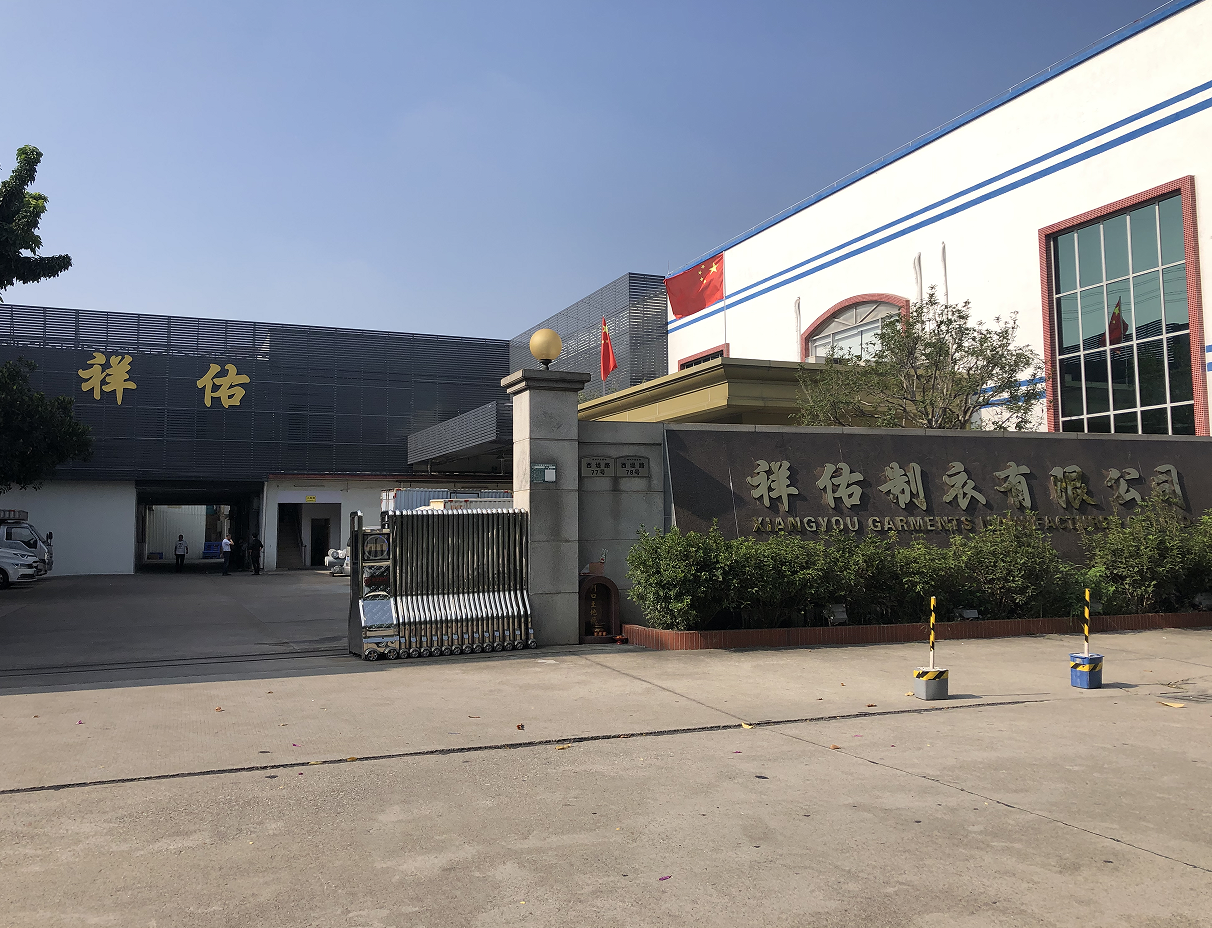 Foshan Xiangyou Clothing Manufacturing Co., Ltd. – tela de algodón 1