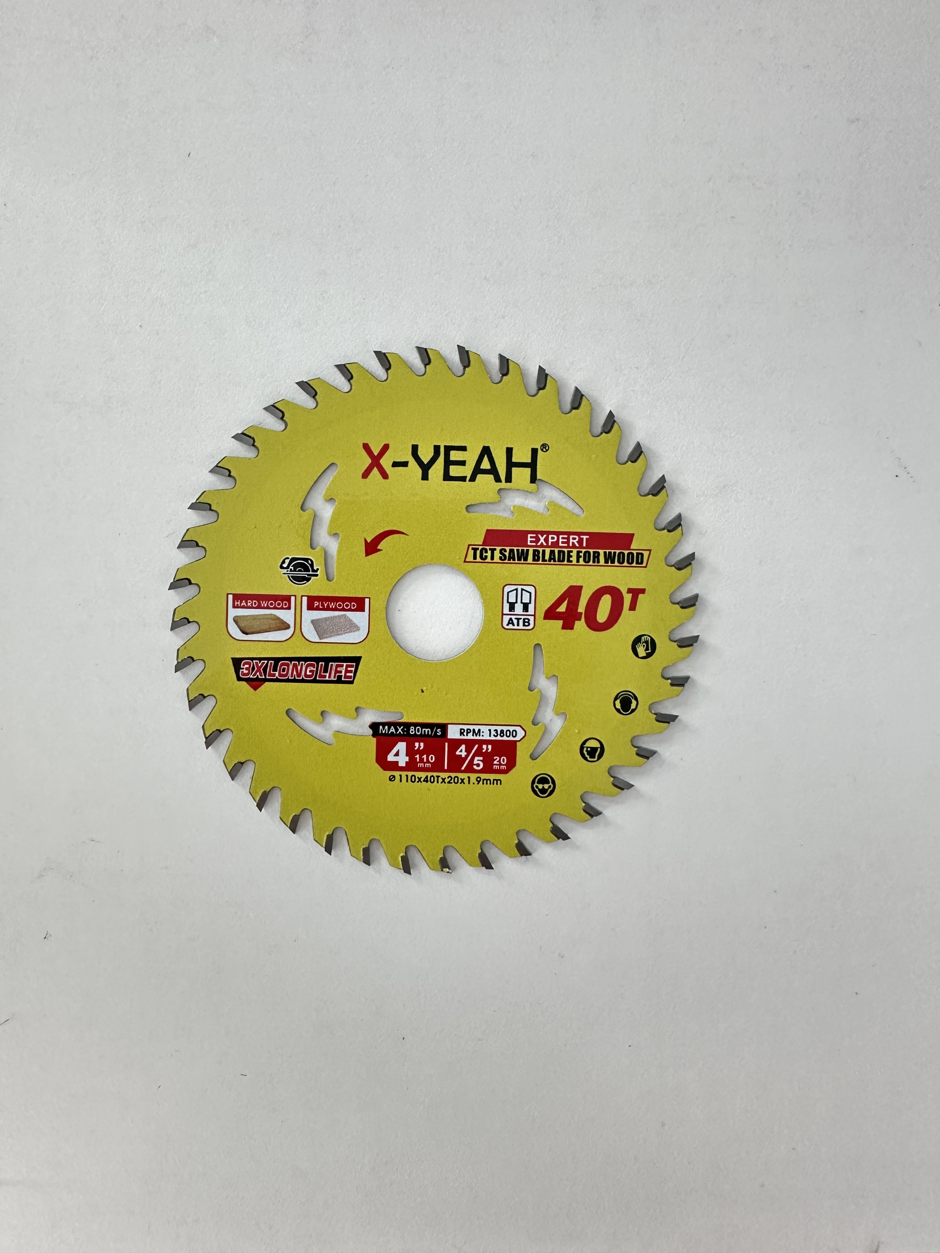 X-YEAH 4"*30T General Purpose Woodworking TCT Saw Blade