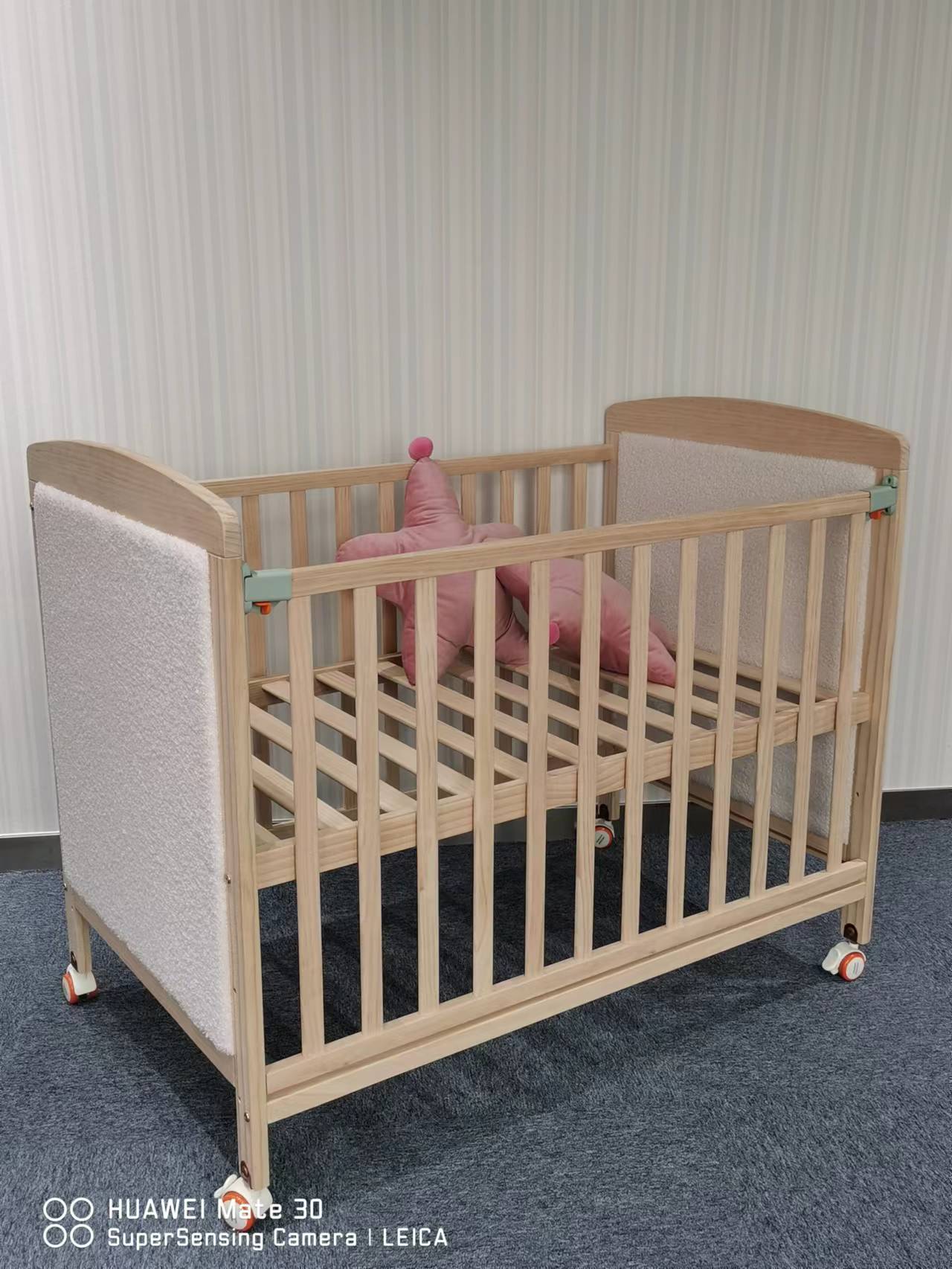 solid wood crib