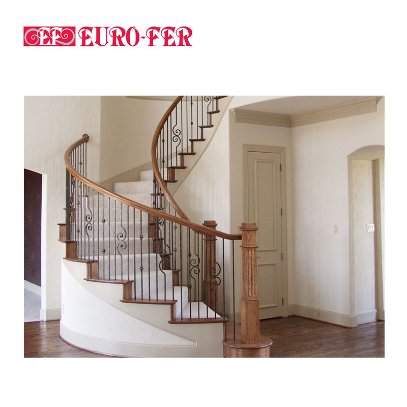 Iron stair balusters Scrolls collection