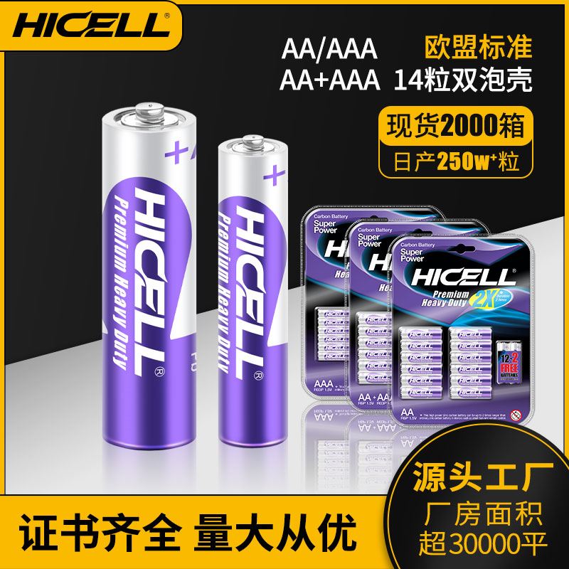 R6p R03 heavy duty battery