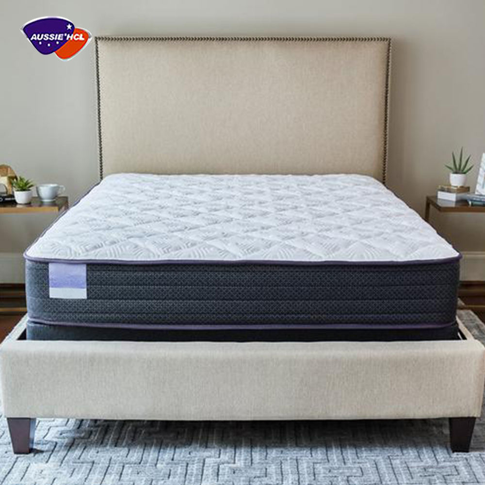AUSSIE HCL cheap mattress king queen single size 5 zone bed hotel pocket spring mattress in box