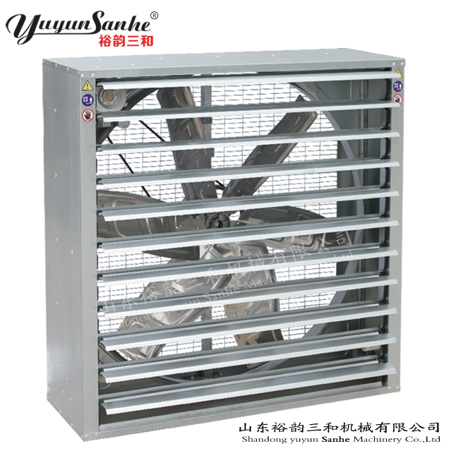 Yuyun Sanhe Swung Drop Hammer Ventilation Exhaust Fan for Poultry Farm/Greenhouse/Chicken House