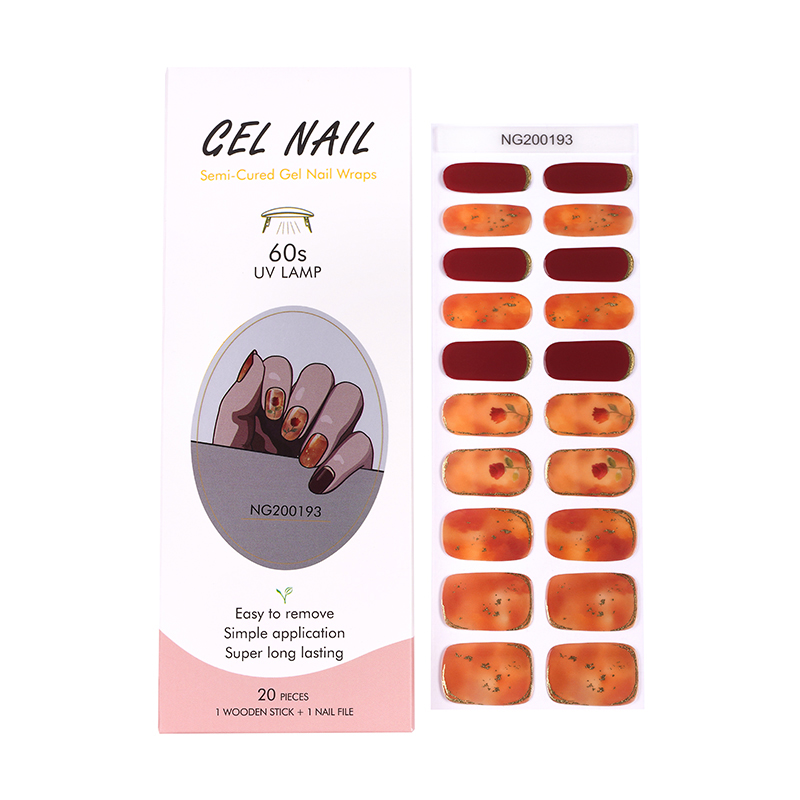 Custom Uv Light Nail Stickers Bulk Orderrose Nail Art - Huizi