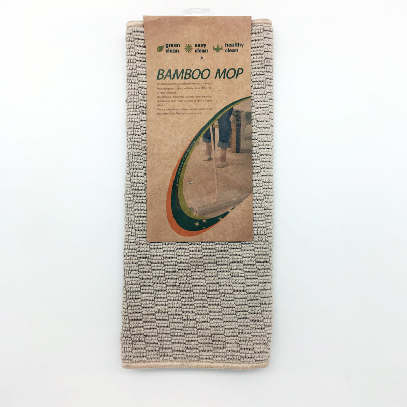Bamboo fiber cleaning