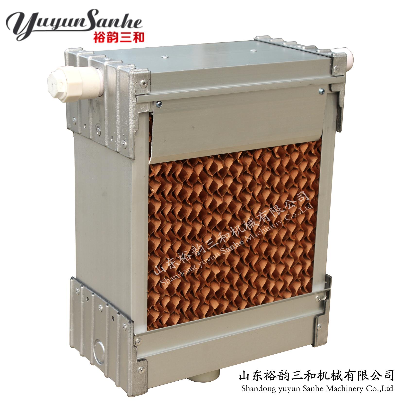 Yuyun Sanhe Evaporative Cooling Pad Cellulose Pad Honeycomb Pad for Poultry Farm Greenhouse Cooling