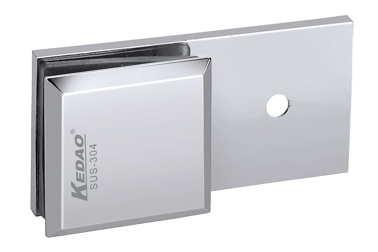 Zinc alloy materials KEDAO brand showeroom glass clamp