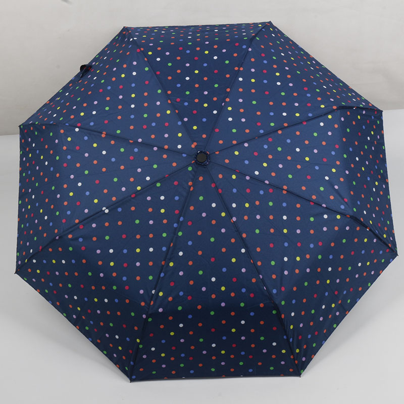 Cost-effective three folding umbrella