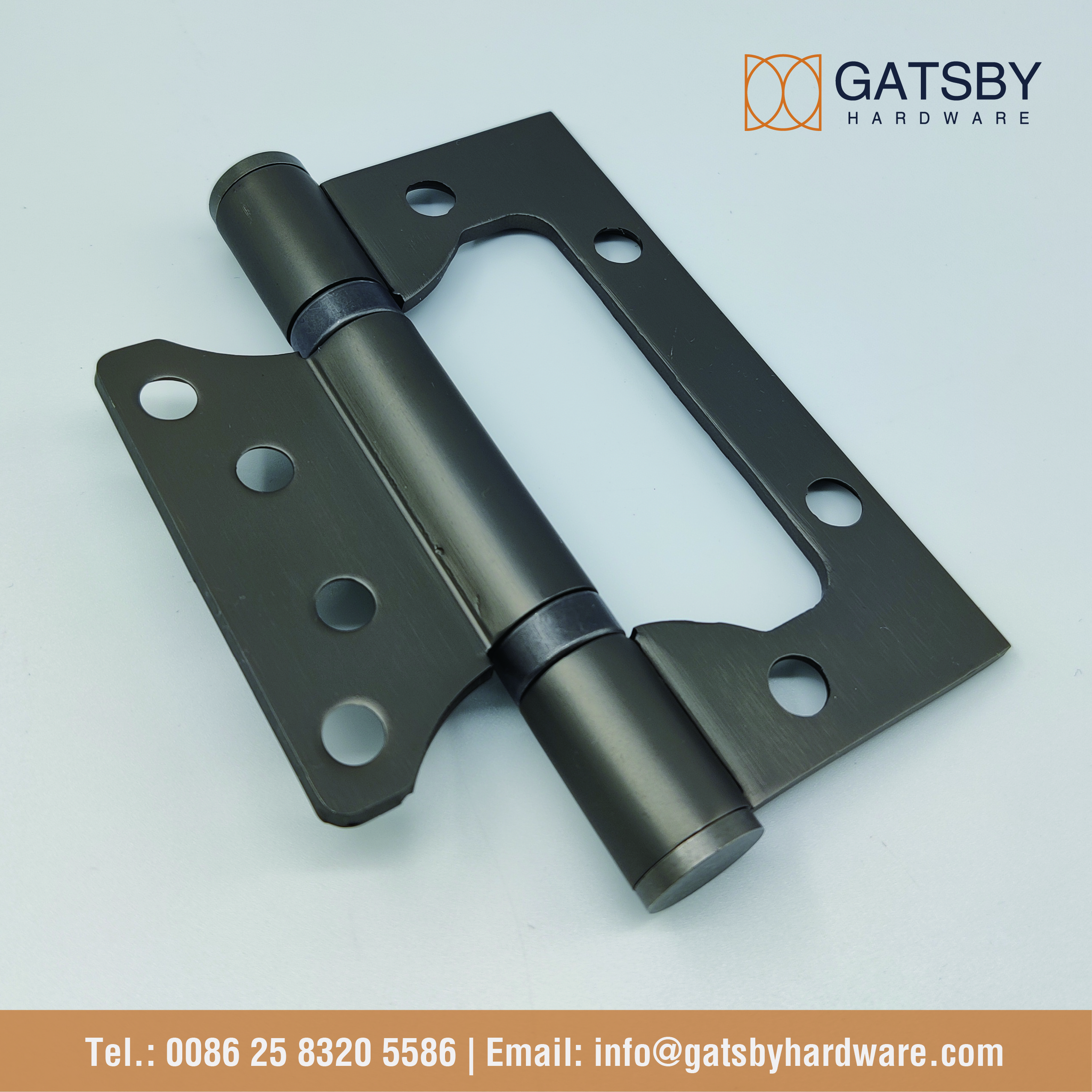 Stainless steel hinge sinkless hinge