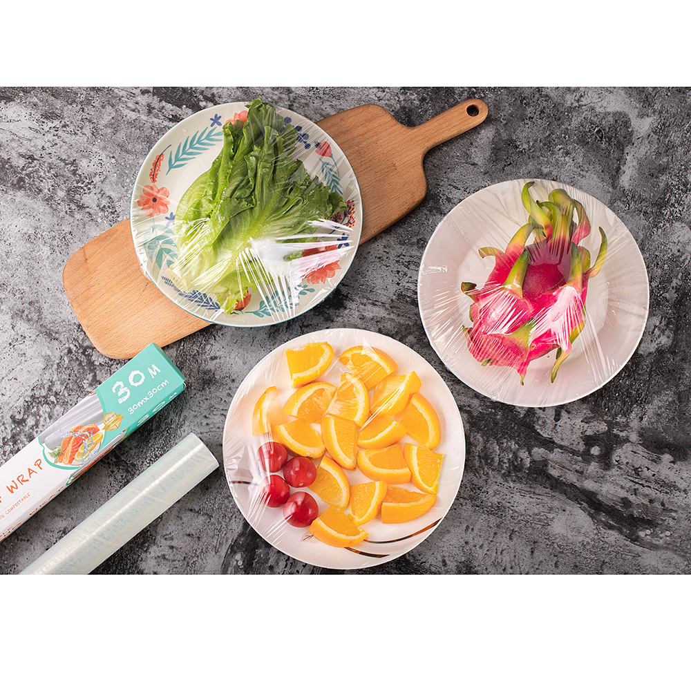 Compostable clign wrap