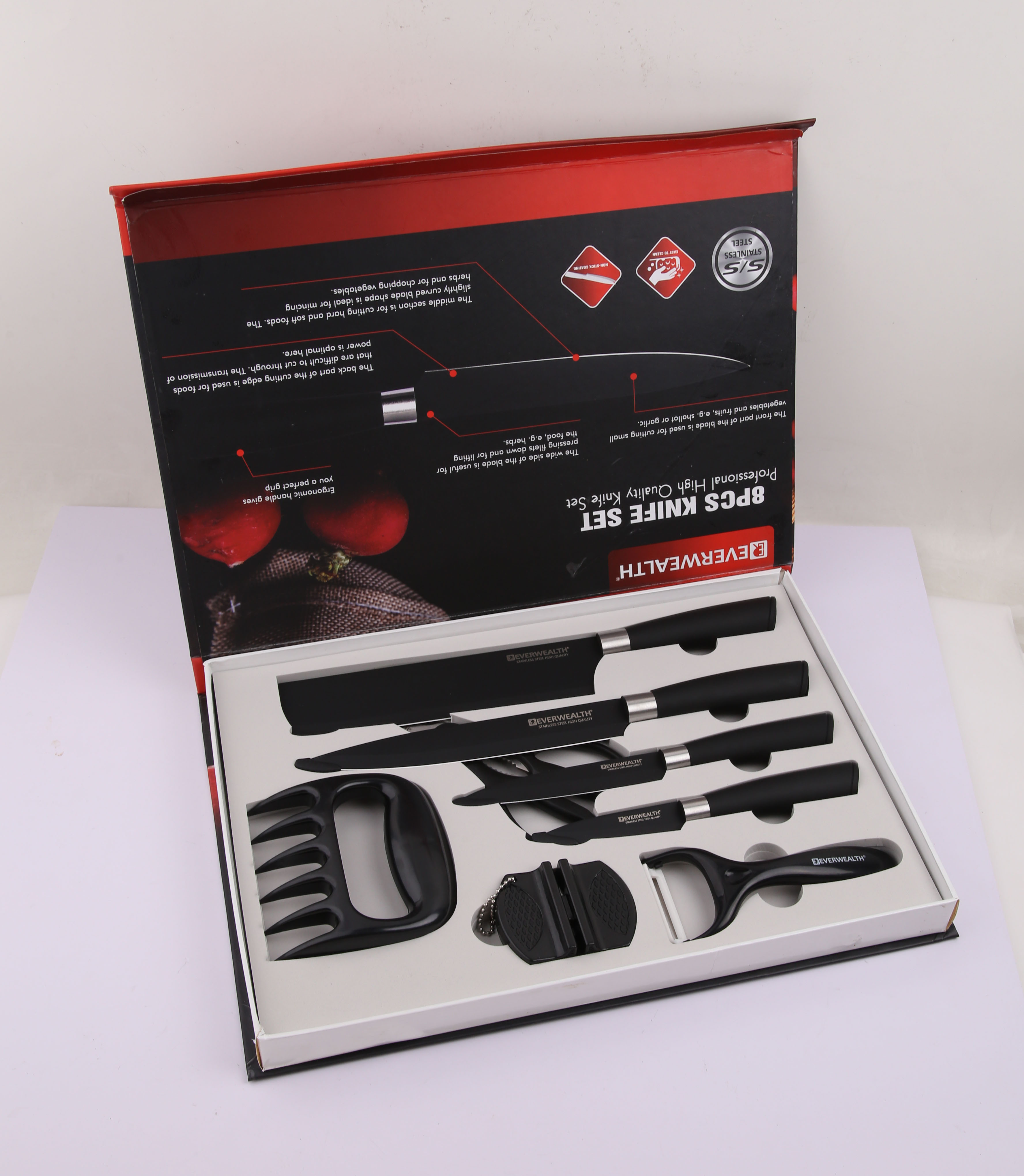 8pcs Kitchen Knife Set