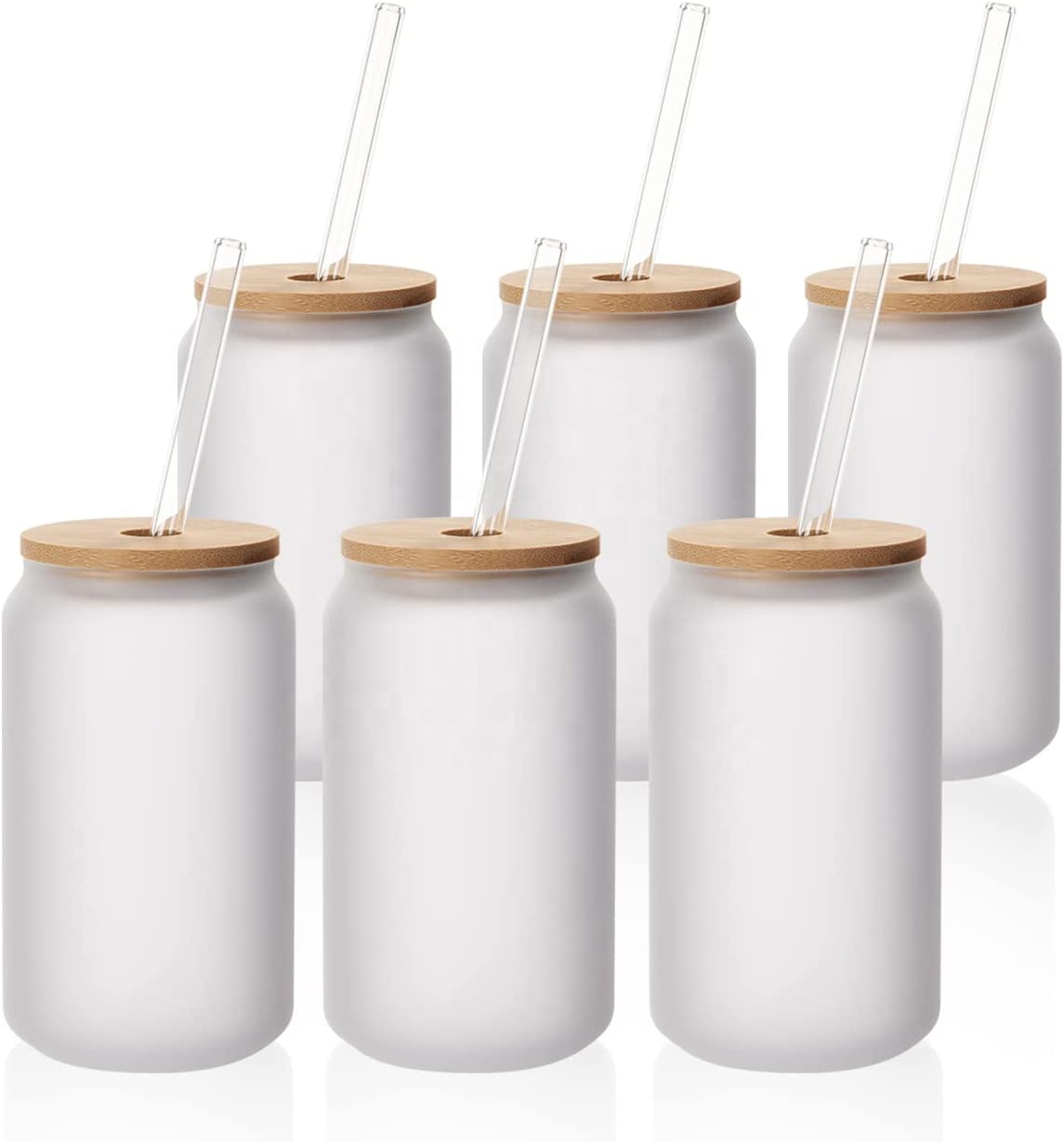 High borosilicate glass cola cup with matt spraying