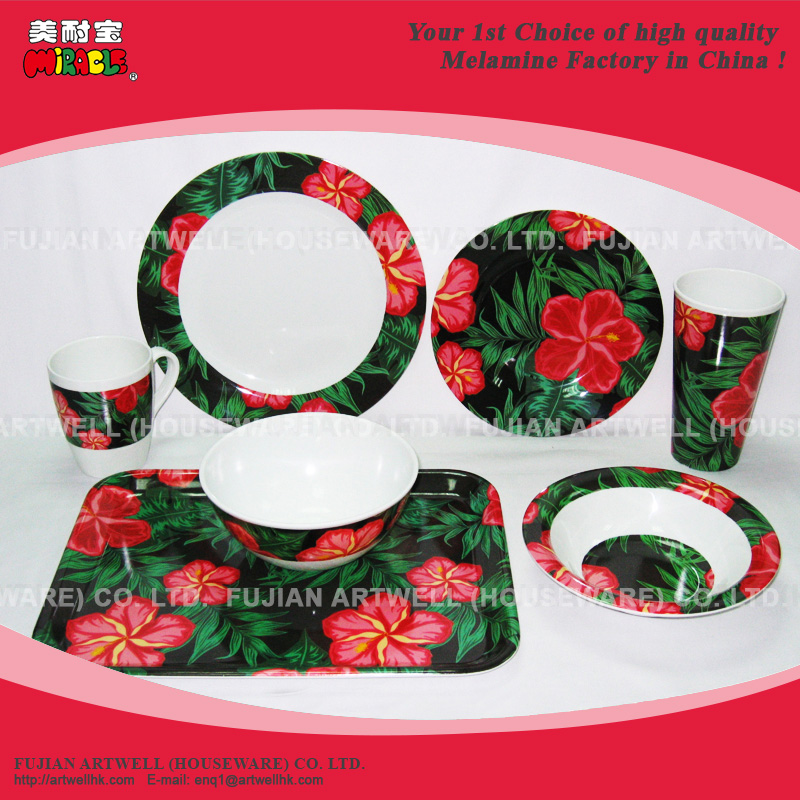 Melamine Bowl, Serving Bowl, Salad Bowl, Plate, Tray, Melamine Dinnerware Set