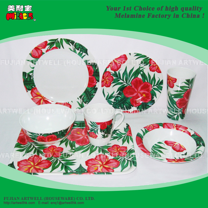 Melamine Bowl, Serving Bowl, Salad Bowl, Plate, Tray, Melamine Dinnerware Set