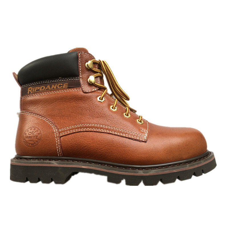 6" GYW genuine leather safety boots