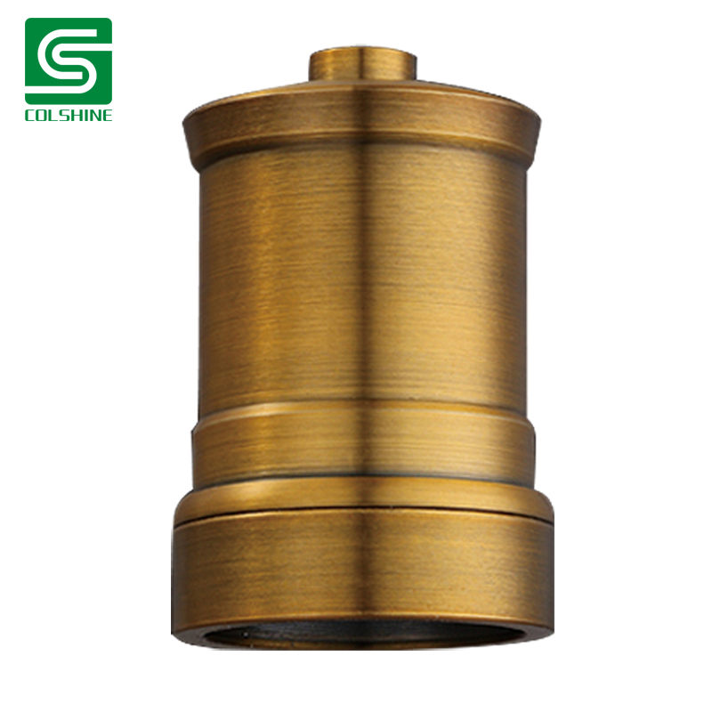 E27 Metal Lamp Holder Vintage Pendant Light Base