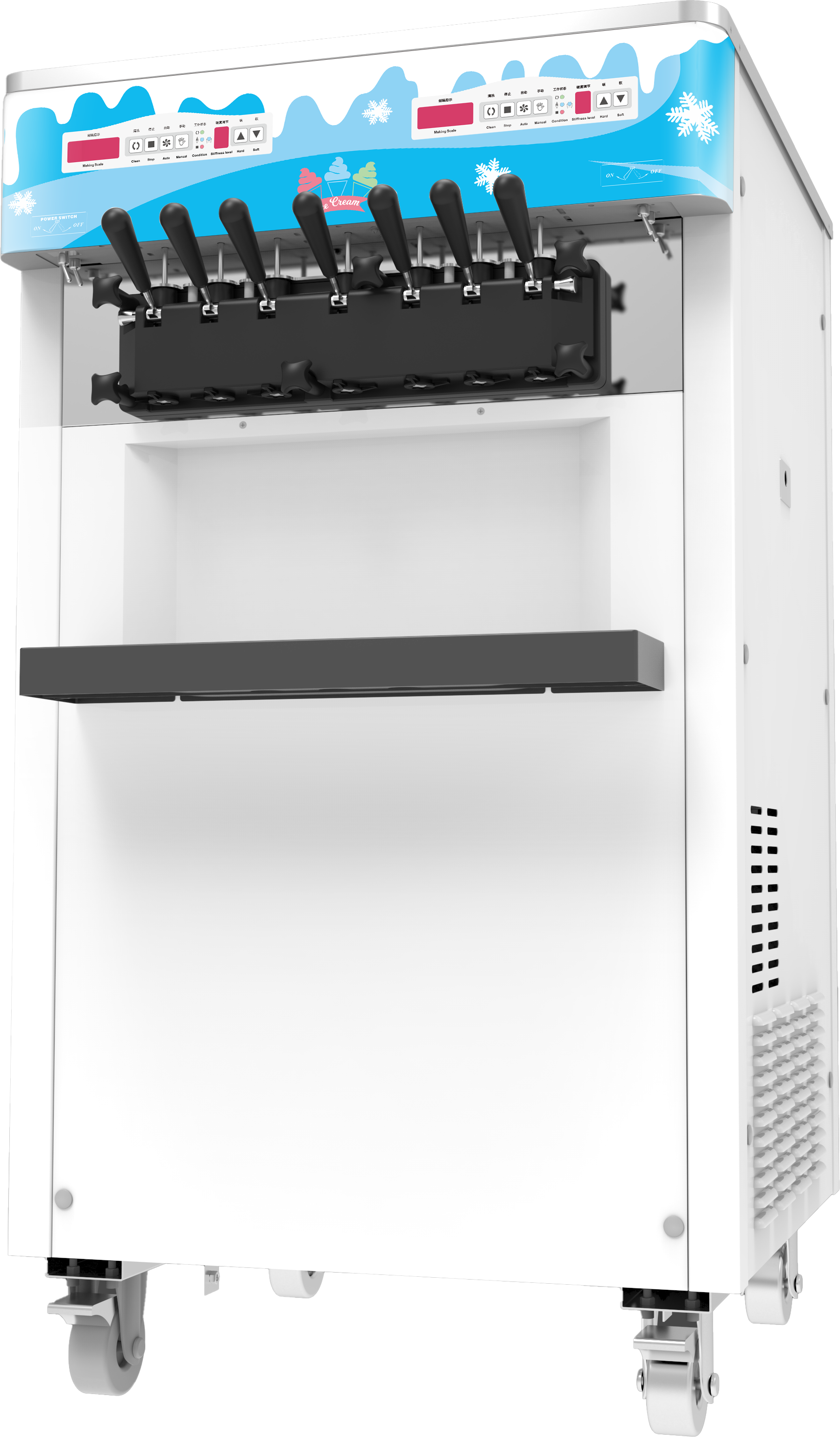 Oceanpower ice cream machine OP725 for commercial use