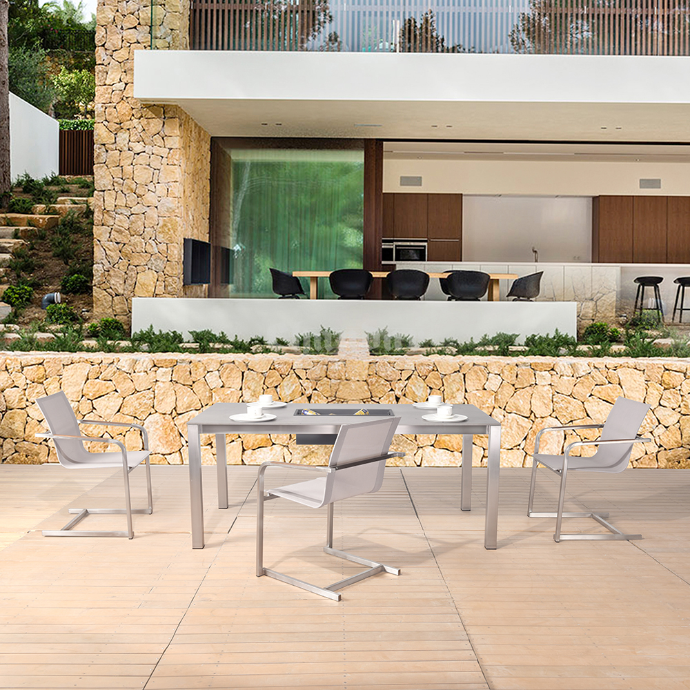 outdoor garden table and chair