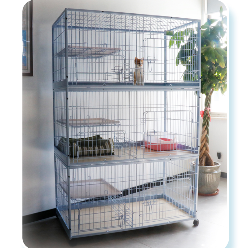 Yuan Yang pet cage cat cage breeding cage thin square tube wire