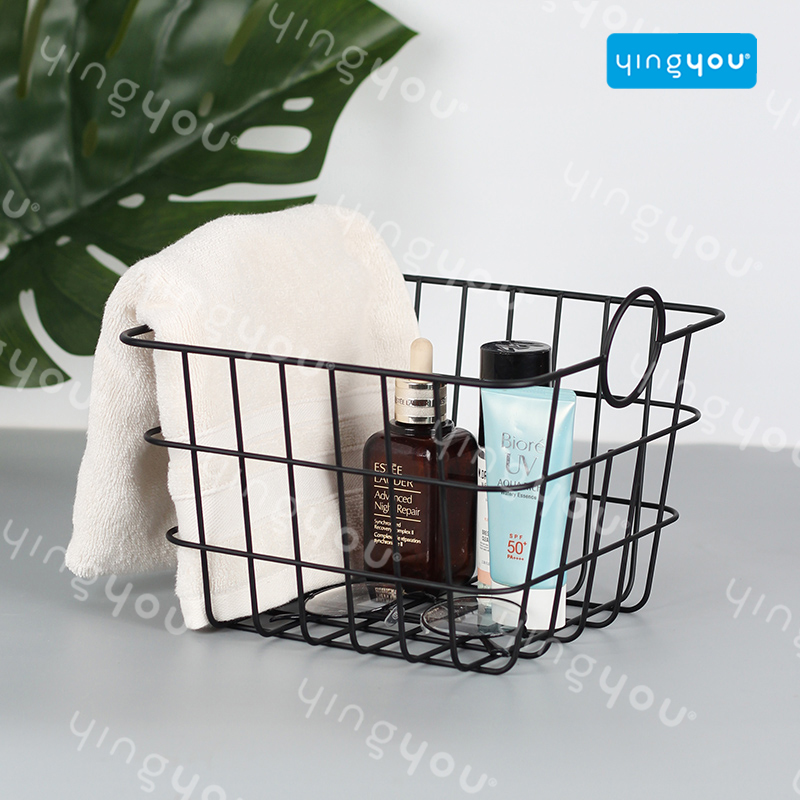 Bathroom Storage Basket (Medium),wire Basket,bathroom Stroage Organizer Basket ,basket With Handle