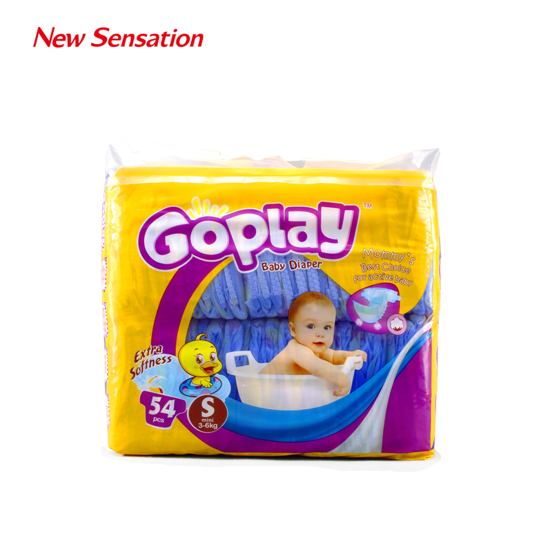 Goplay Baby Diaper S54+M46+L40+XL36