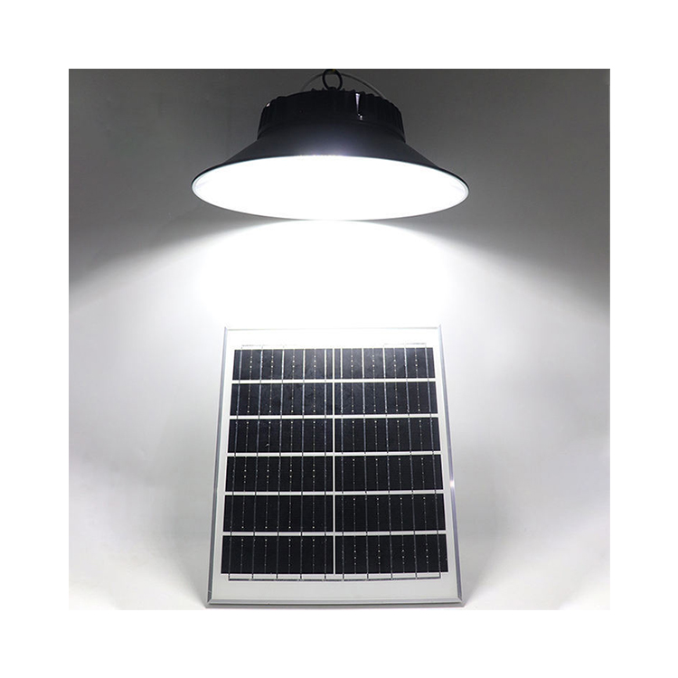 aluminum Solar power Ufo warehouse factory Wire Led high bay Light For industrial ceiling use