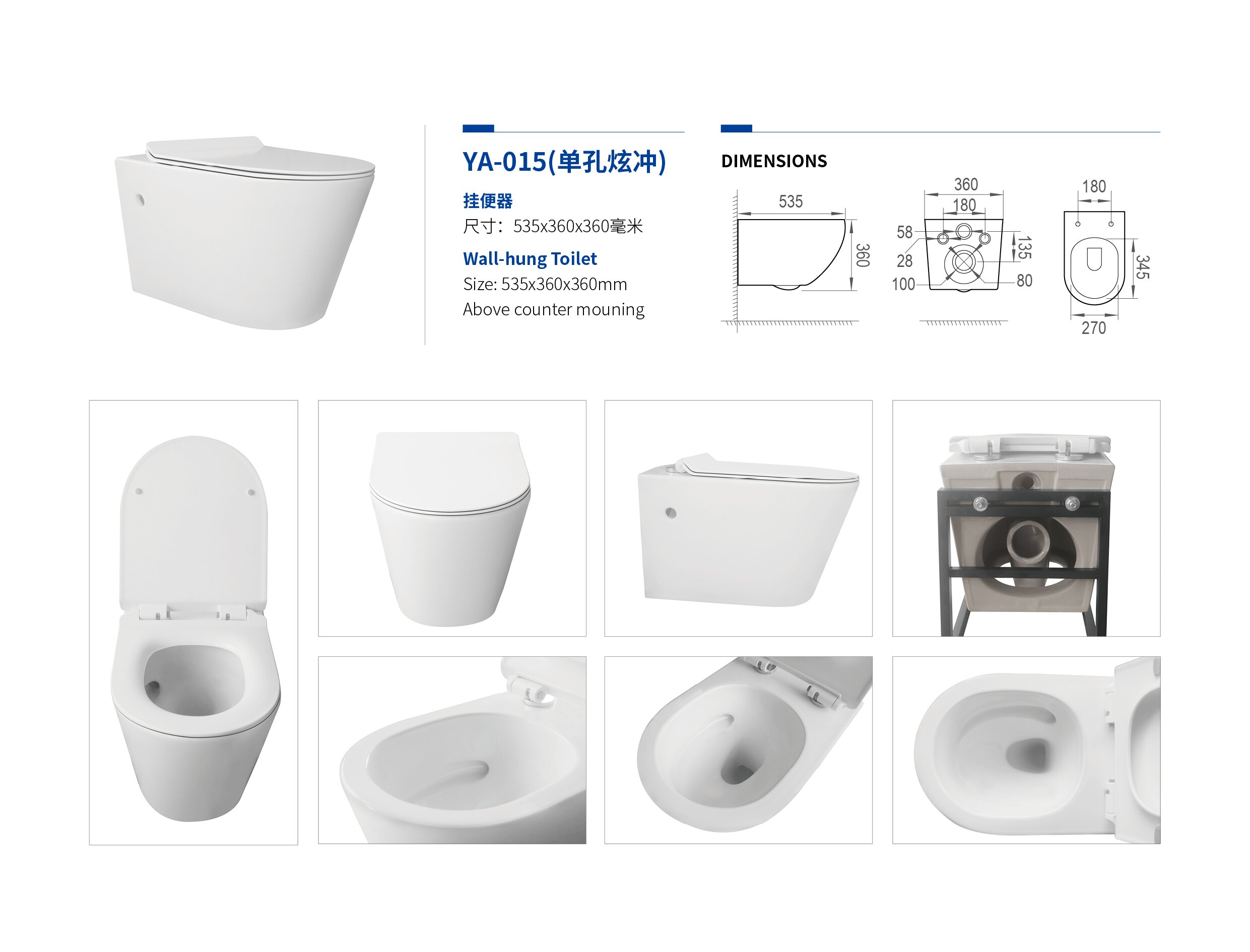 Wall Hung Toilet