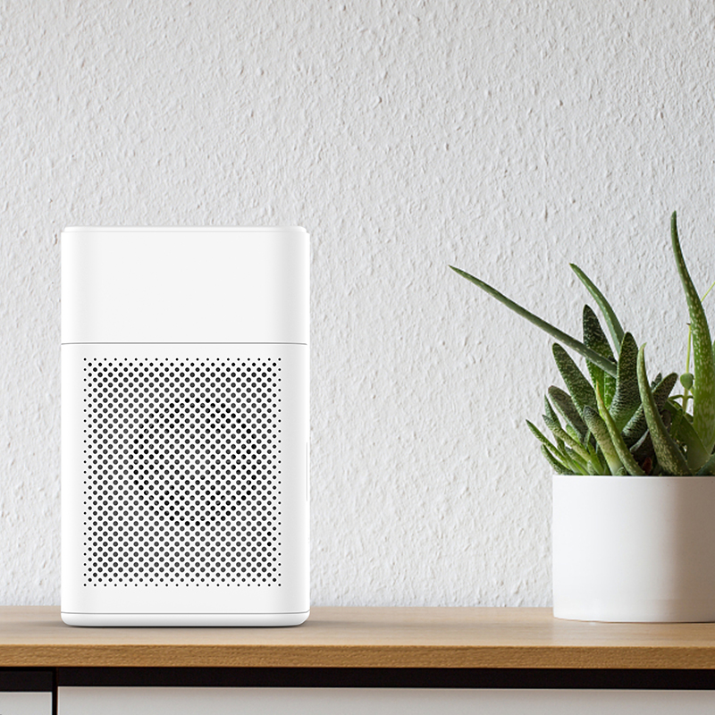 A17A Allergies Smoke Removed CADR 110M3/H Air Purifier Cleaner Household H13 HEPA Air Humidifier