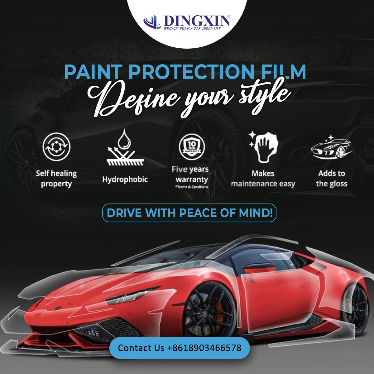 Shanxi Dingxin Films Technology Stock Co.,Ltd – manubrio de aluminio 3