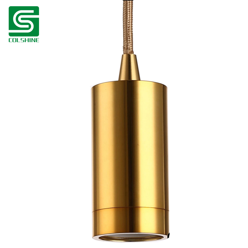 Vintage Metal Pendant Light Base With Cord Grip