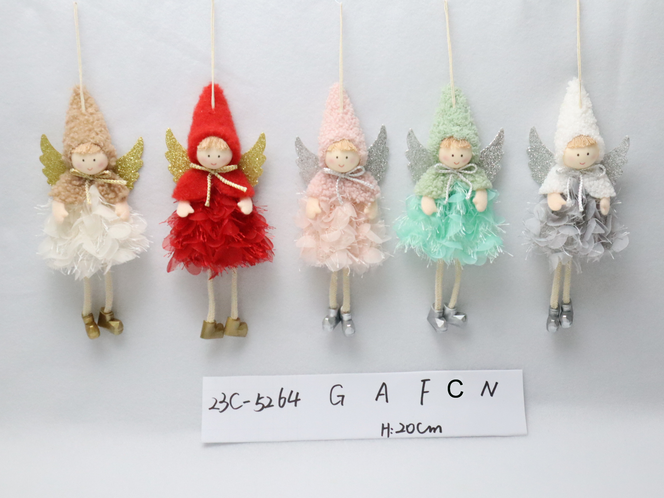 Christmas Angel Pendant for Christmas Tree Decoration