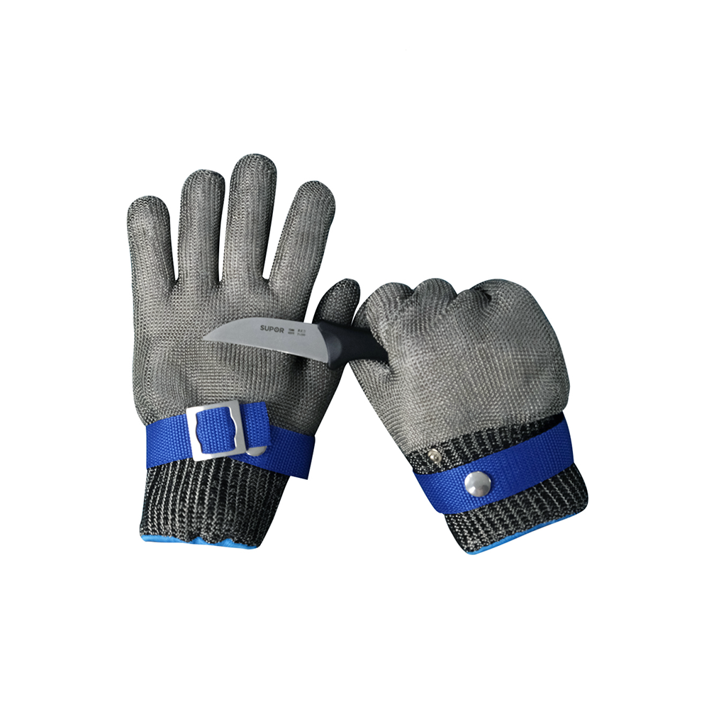 Zhongshang Anti Cutting Fish -Killing Cut Resistant Hand Protective Steel Wire Gloves