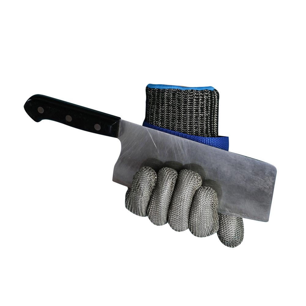 Zhongshang Grade 5 food grade metal mesh protective gloves and L314/304 stainless steel gloves