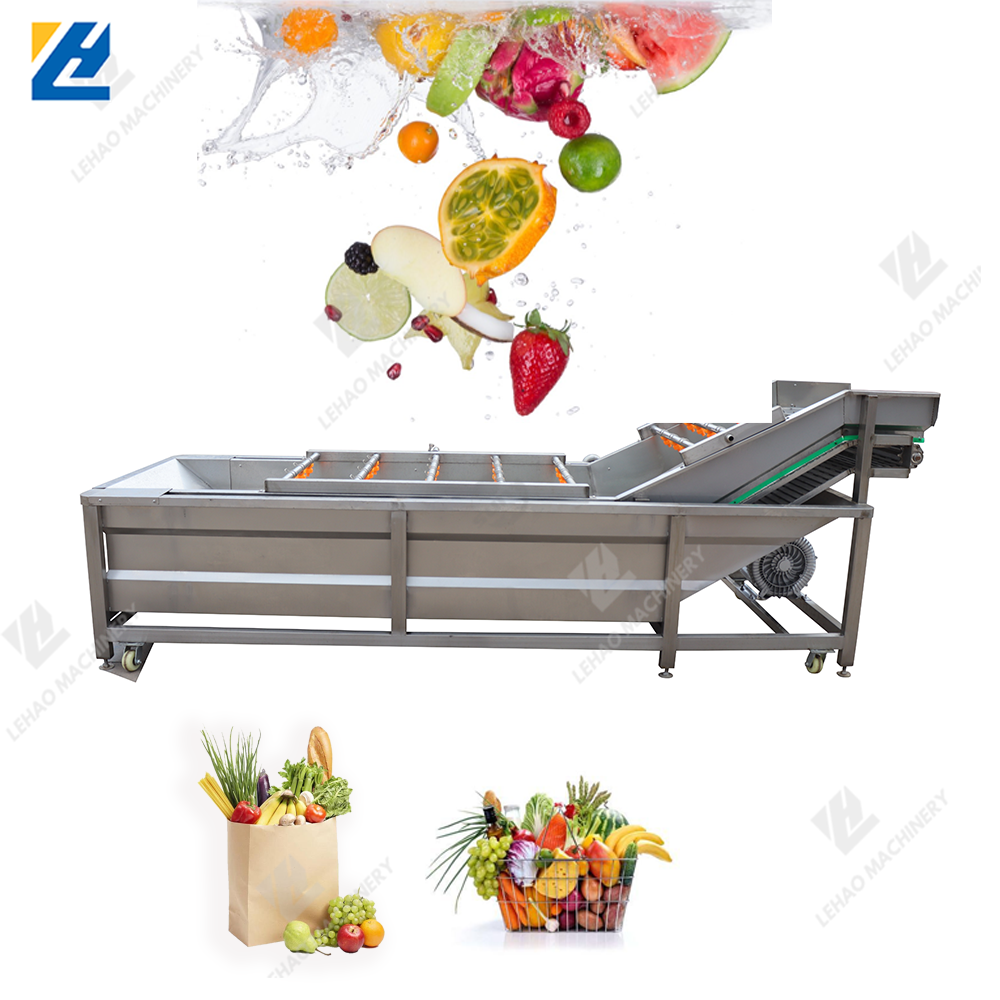 Fruit and vegetable cleaning machine