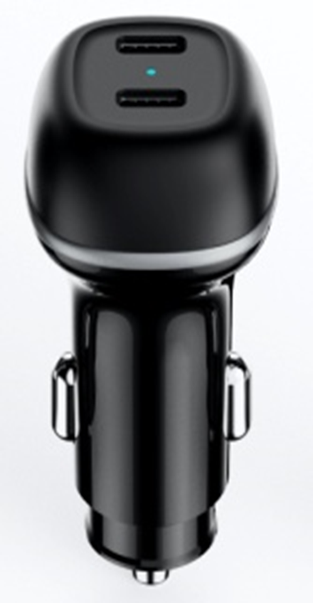 Car Charger 2pd Port,total Max 40w