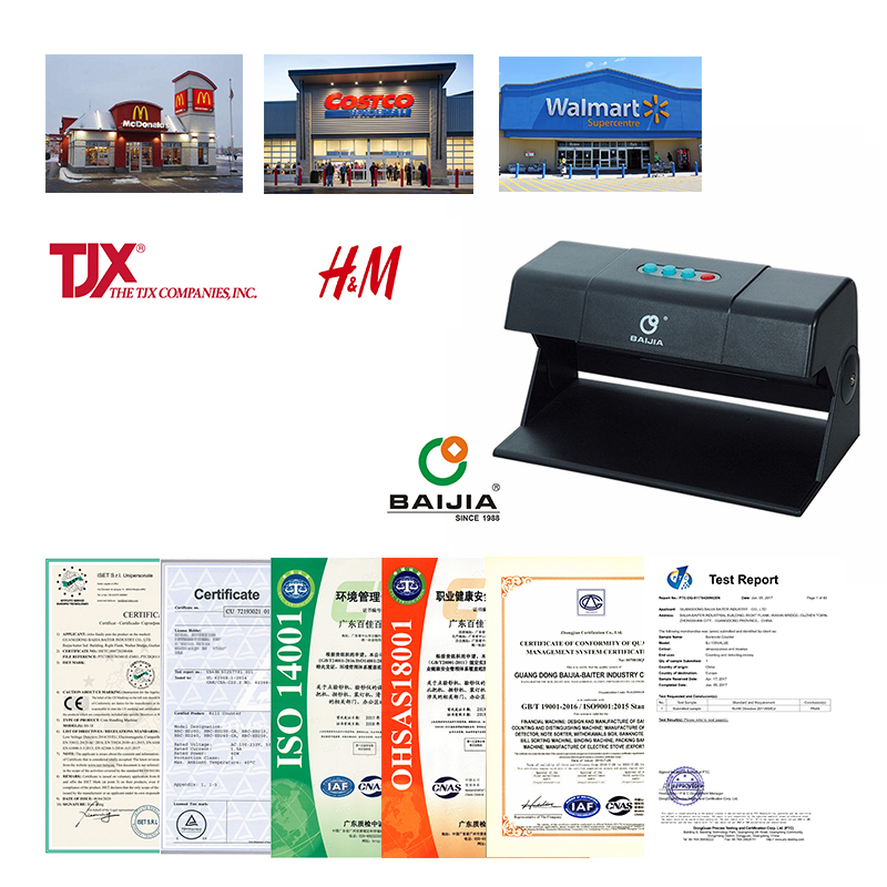 Multi Function Counterfeit Banknote Detector BJ-92B