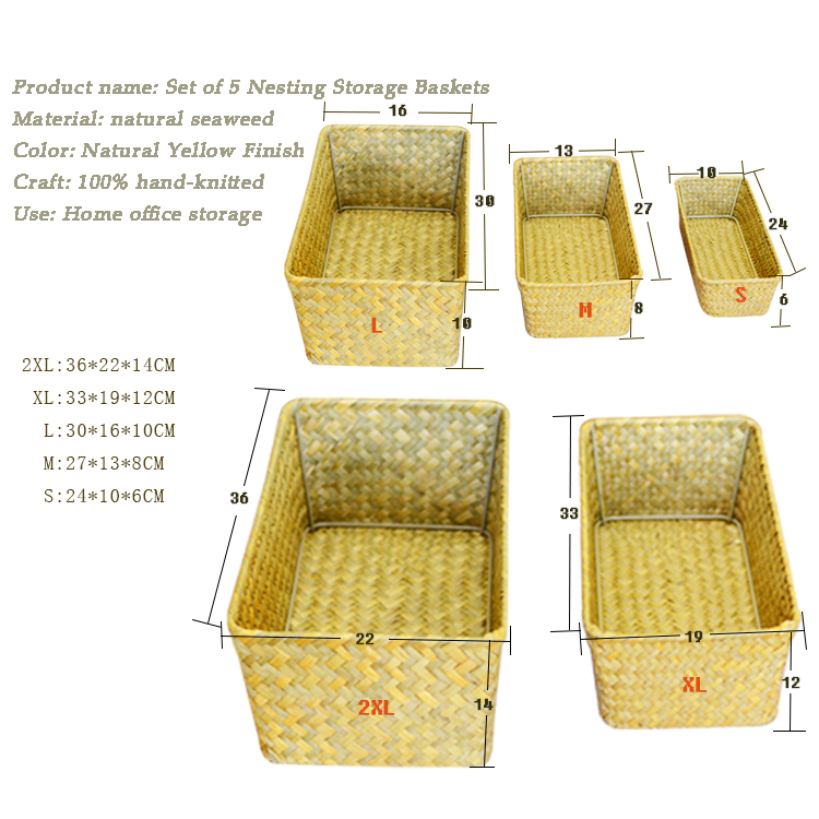 Kaida Handwoven Storage Box