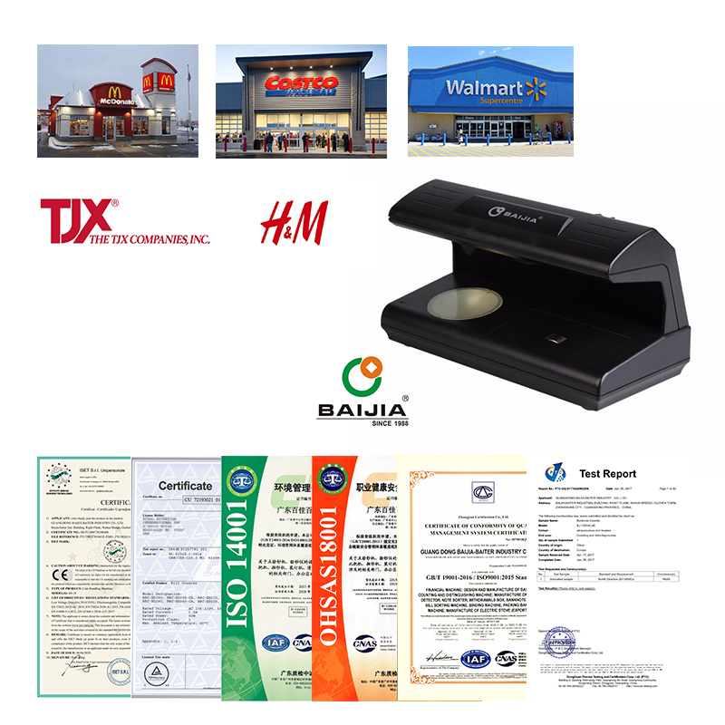 Mini Multi Function Banknote Detector BJ-136C