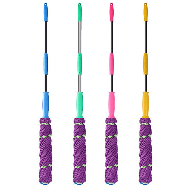 Microfiber floor cleaning mops easy use twist mop