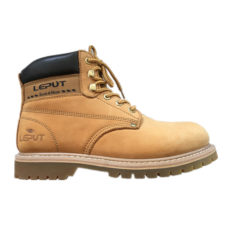 6" GYW genuine leather safety boots