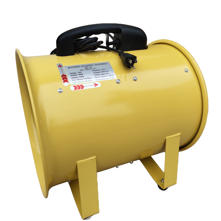 Two speed portable blower fan