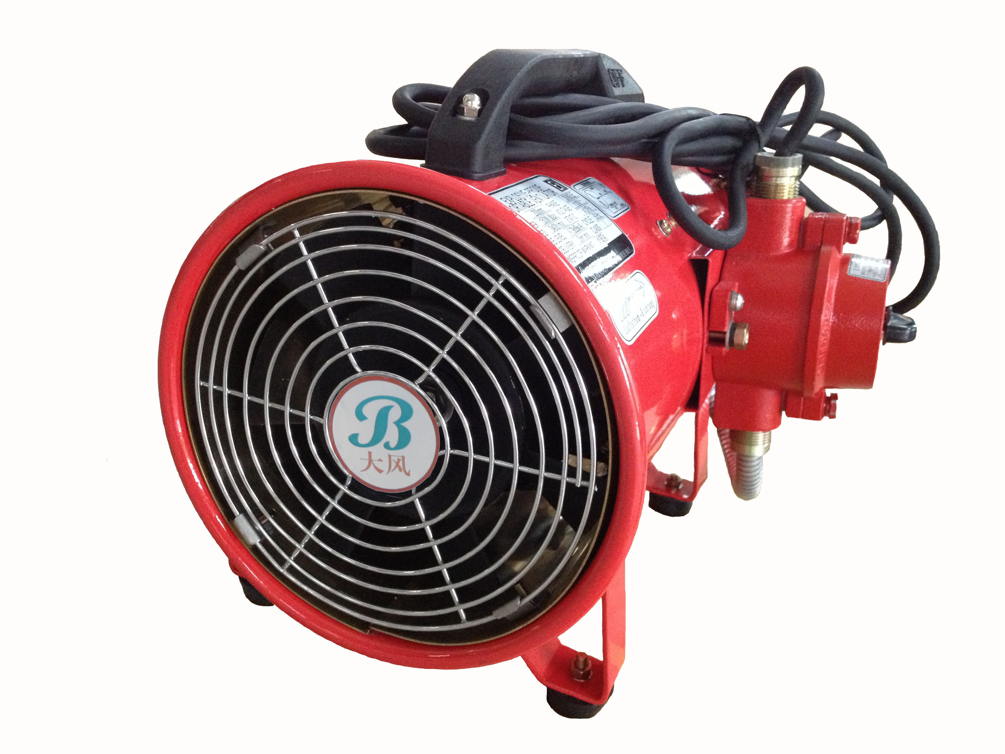 Ex DFBT high air delivery explosion proof fan