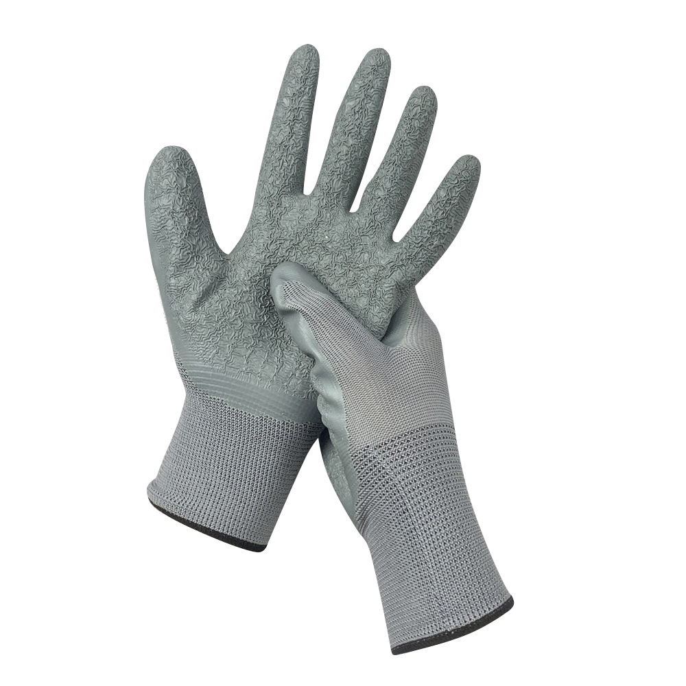 Zhongshang Wholesale Stable Carbon Fiber Pu Coating Gloves Industrial Antistatic Safety Work Gloves