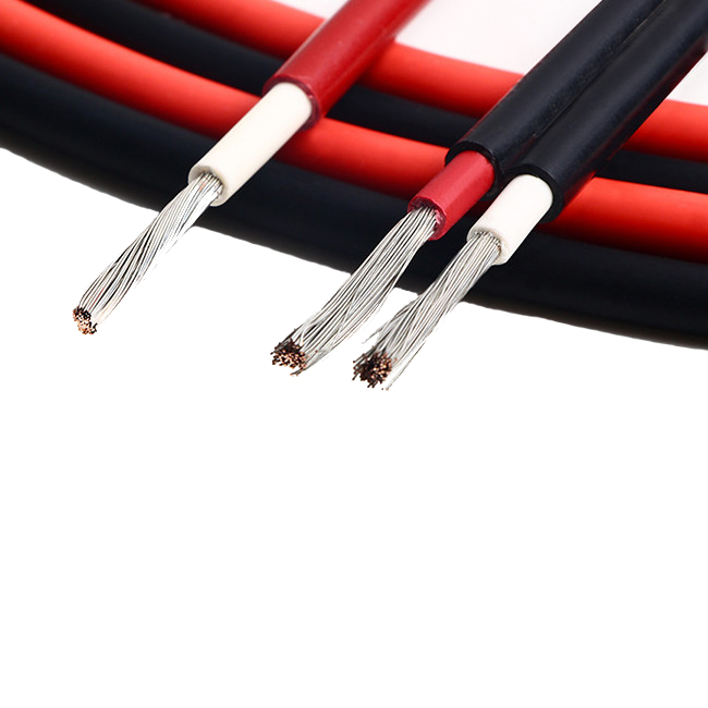 High Quality Annealed Flexible Tinned Copper Solar Cable Photovoltaic Cable H1Z2Z2-K