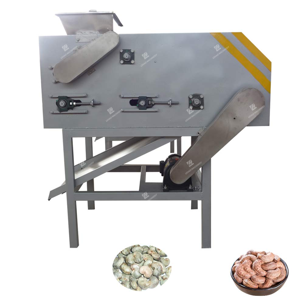 Automatic cashew nut shelling machine