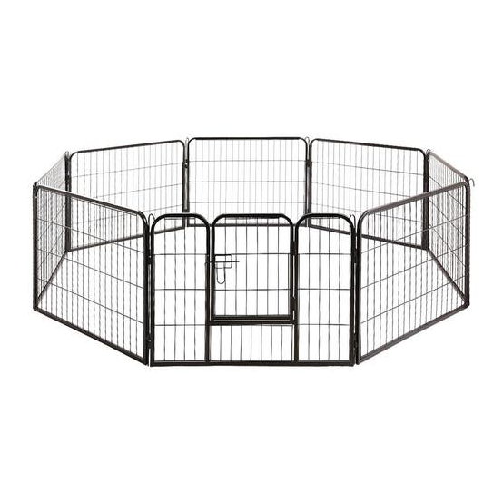 Foldable Metal Exercise Pen
