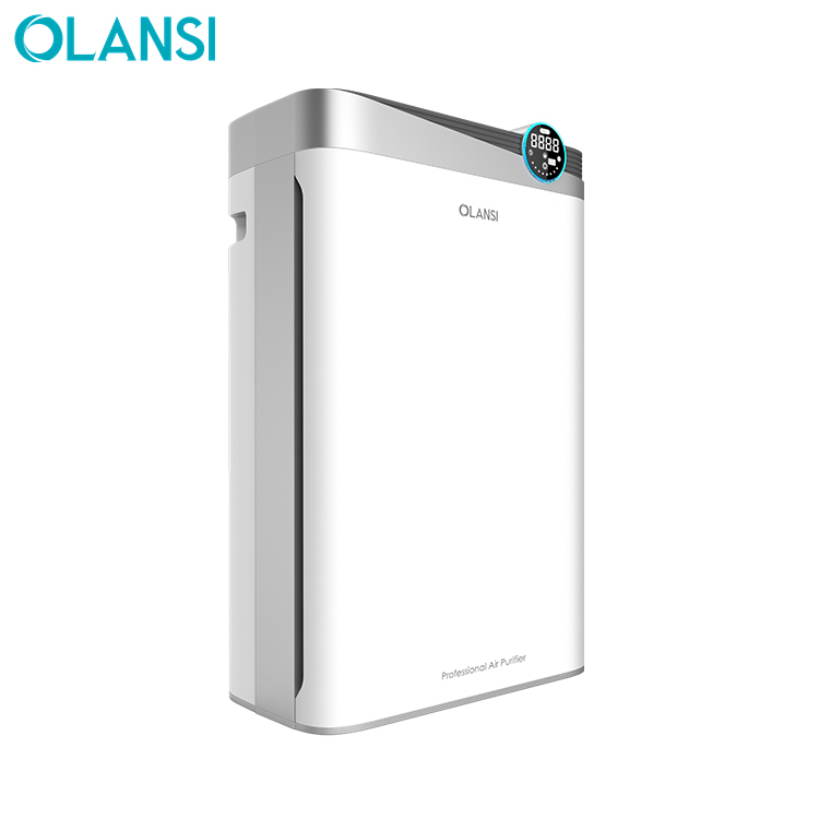 K08E Office Room Portable Anion Uv Electrostatic Air Purifier And Humidifier With Hepa Filter