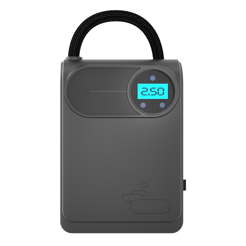 Portable Tire Inflator for Car, Motorcycle , Cordless Air Compressor Pump W/ Digital Screen and LED